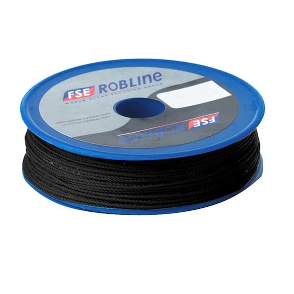Robline Waxed Tackle Yarn - 0.8mm x 40M - Black TYN-08BLKSP - main